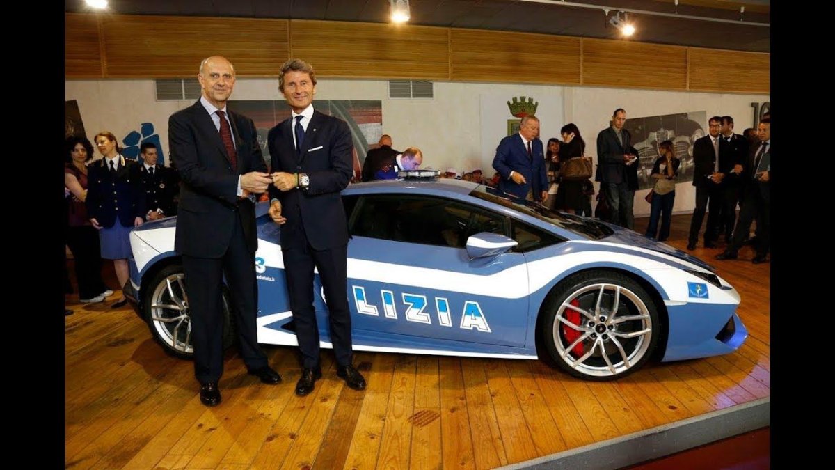 Lamborghini Huracan LP 610-4 polizia