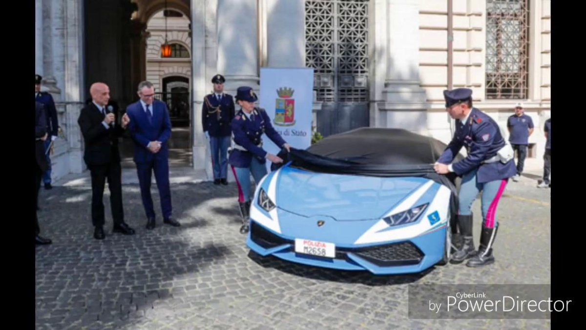 Lamborghini Huracan полиция