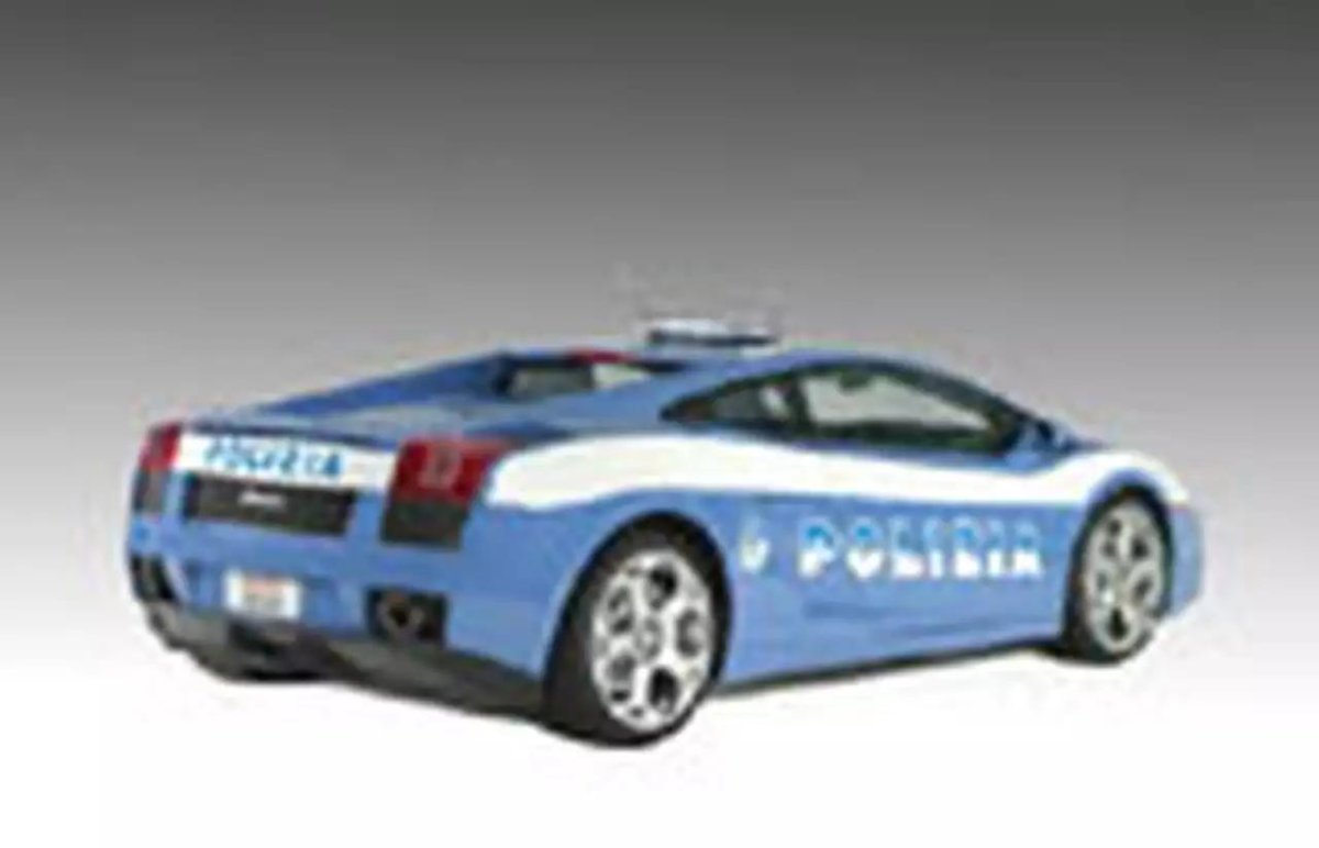 Полицейская Ламборгини Галлардо