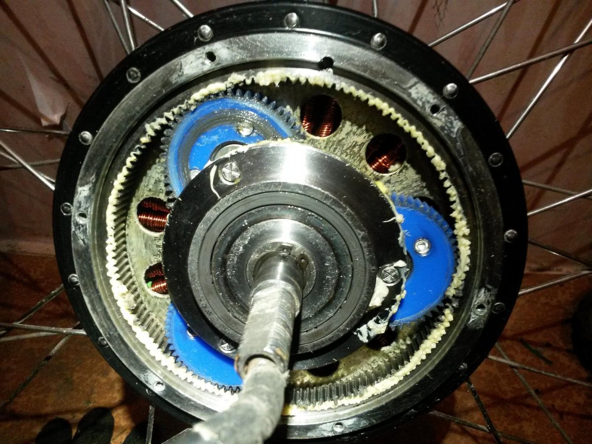 Мотор колесо ось 100-190