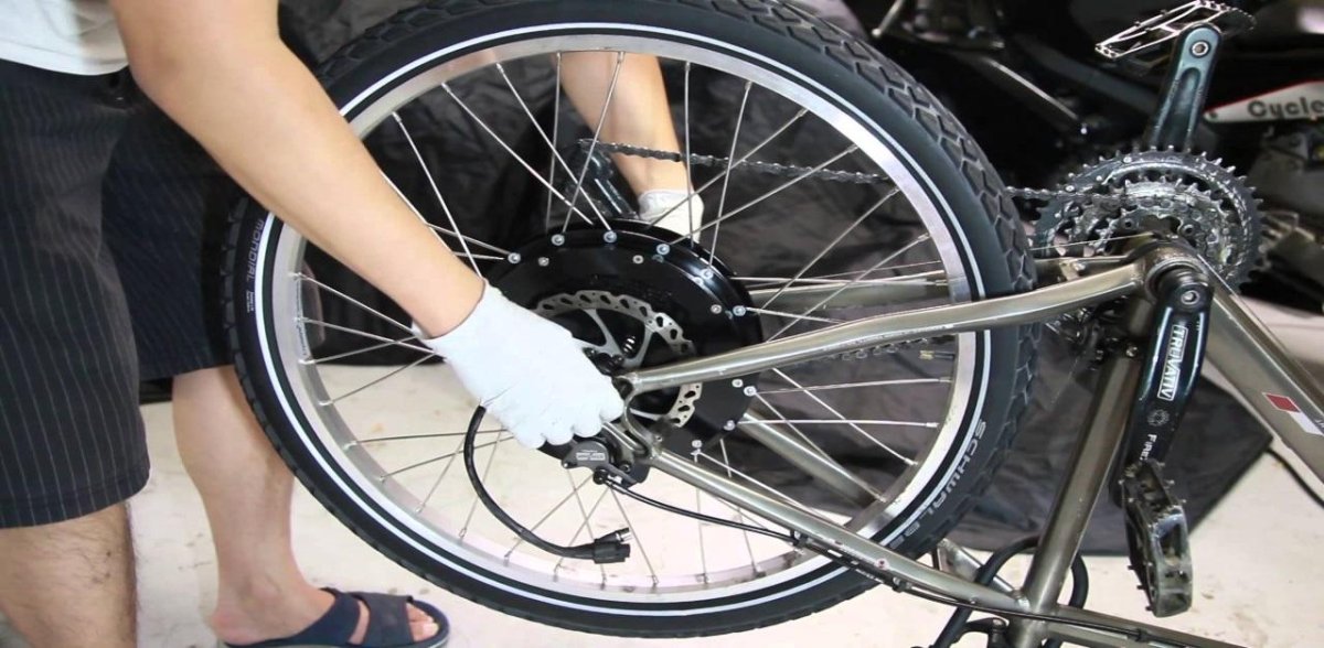 Мотор колесо электровелосипеда