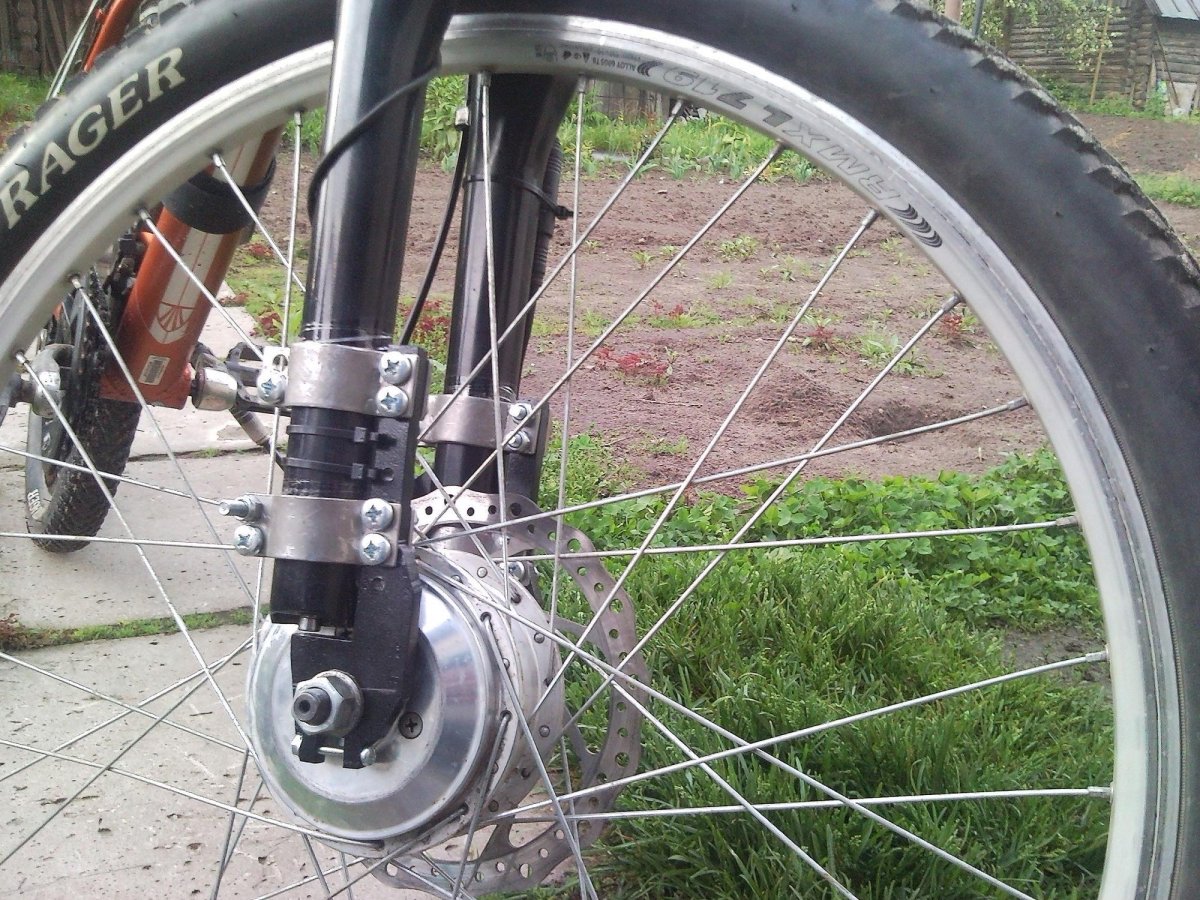 Усилитель дропаута переднего колеса велосипеда