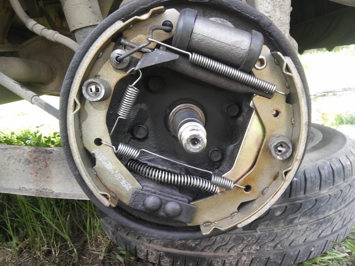 Задние тормоза Матиз