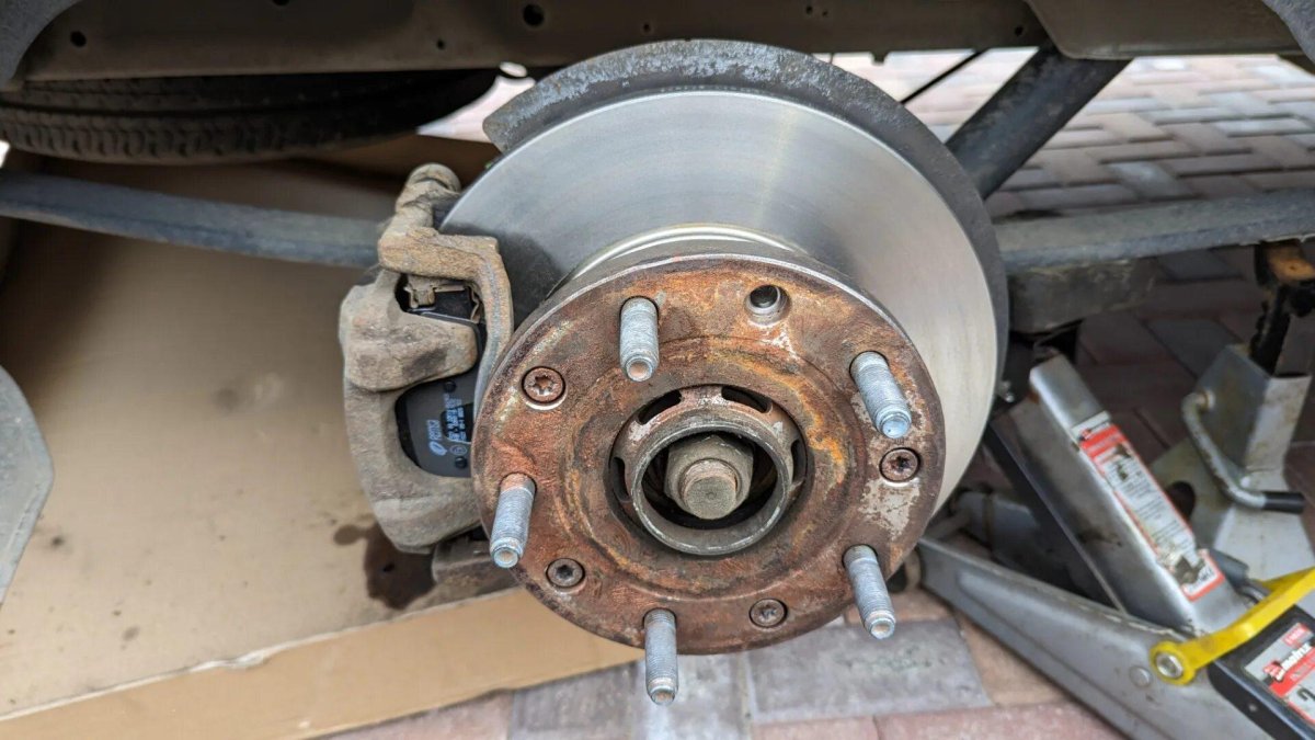 Задний тормозной диск Форд Транзит