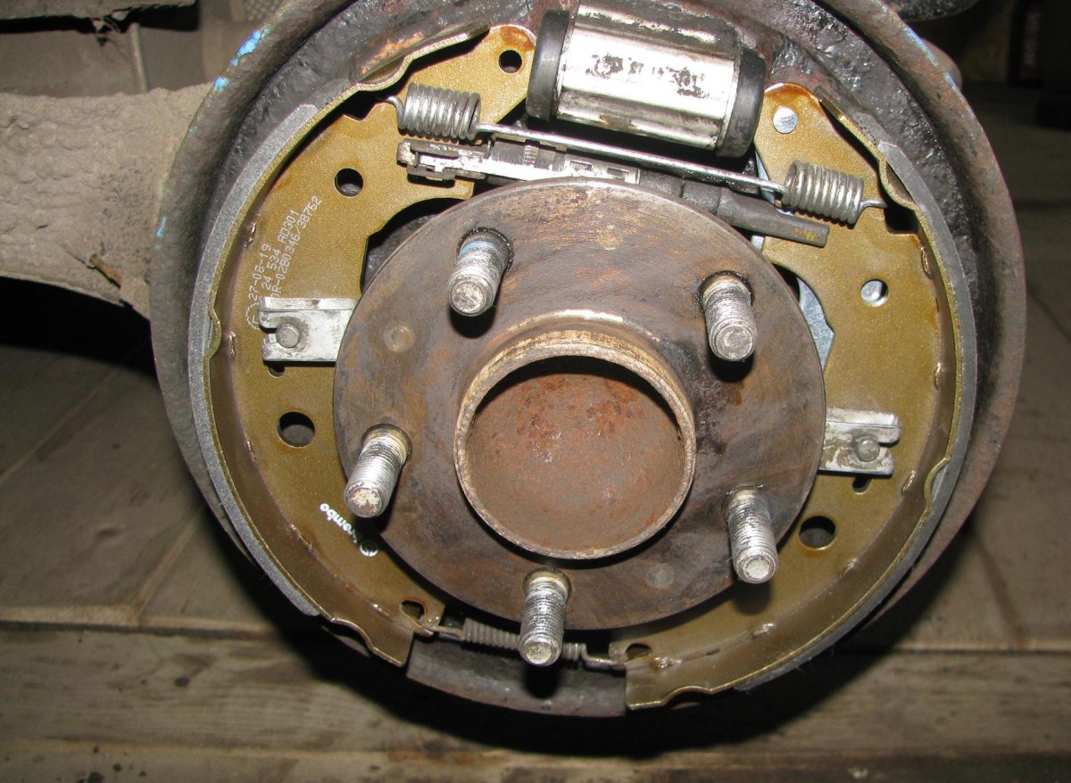 Фокус 2 барабанные тормоза