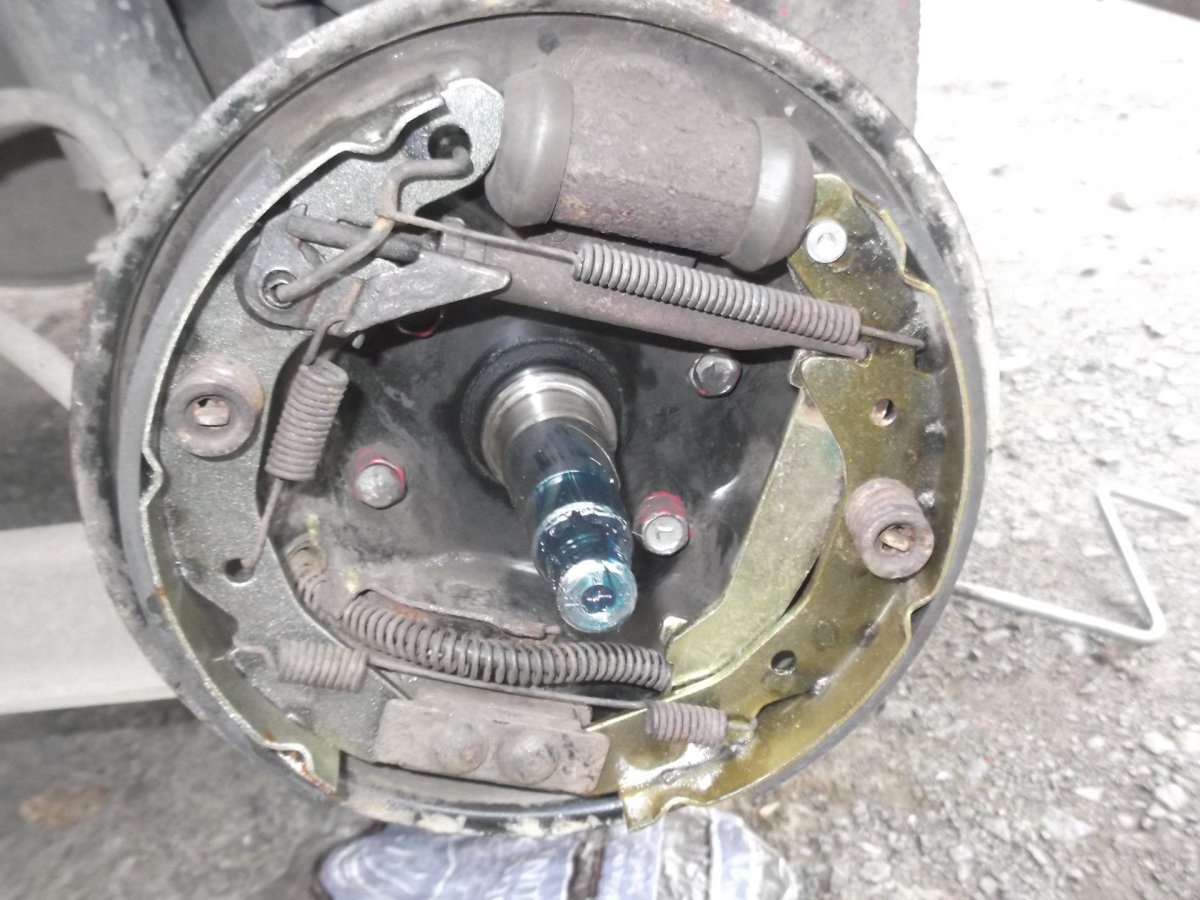 Daewoo Matiz тормоза задние