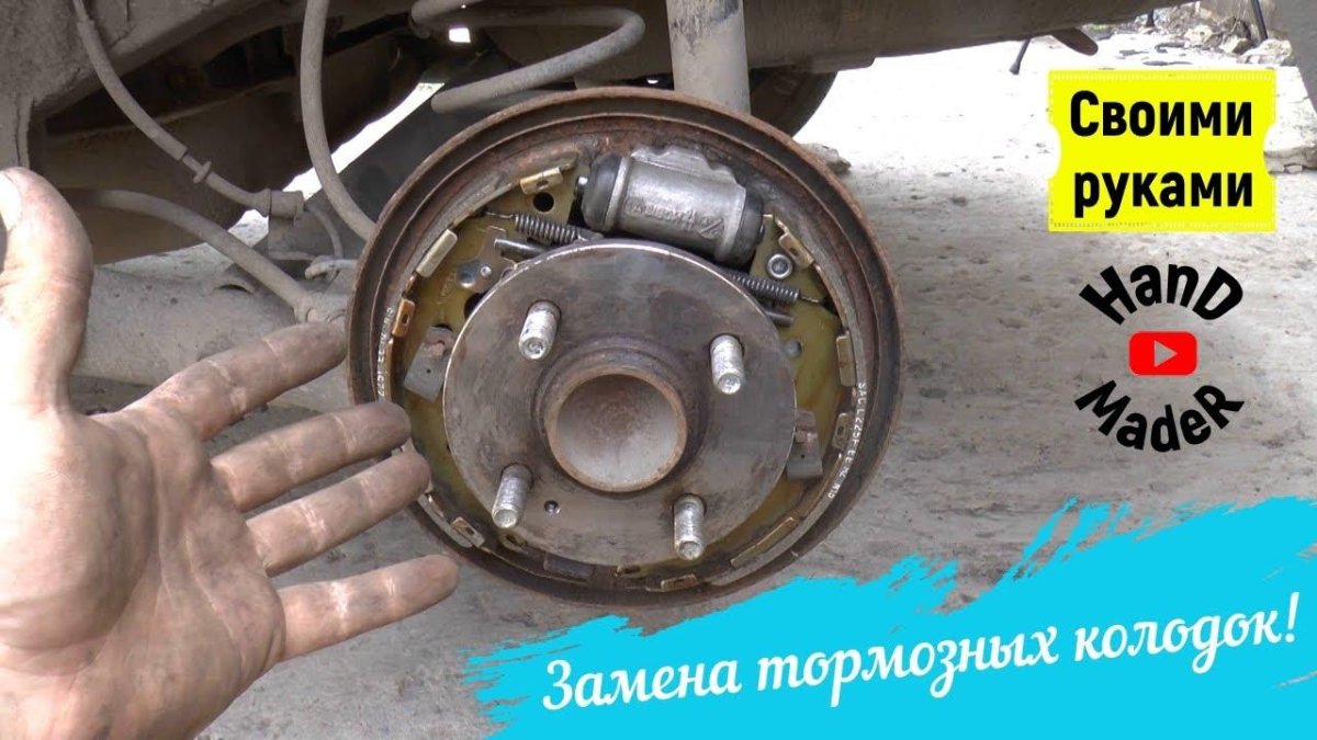 Задние тормозные колодки Киа Рио 4