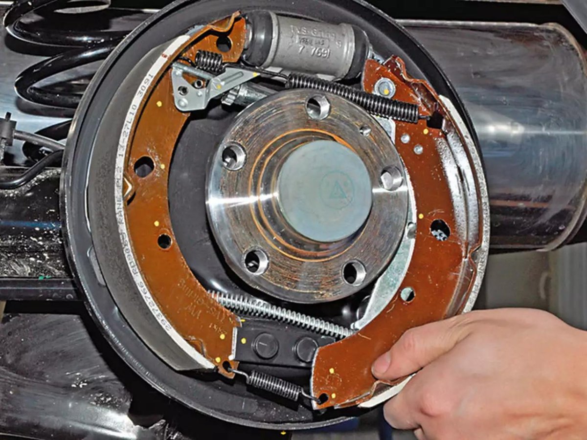 Фольксваген поло задний барабан