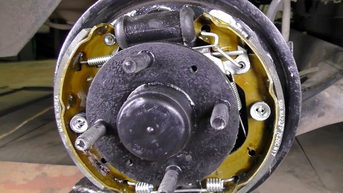 Задние колодки Шевроле Авео т250