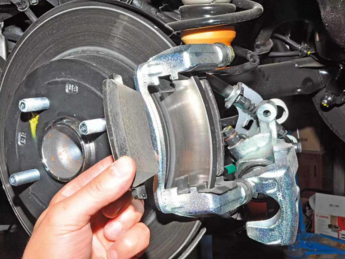 Задние тормоза Киа Рио 3