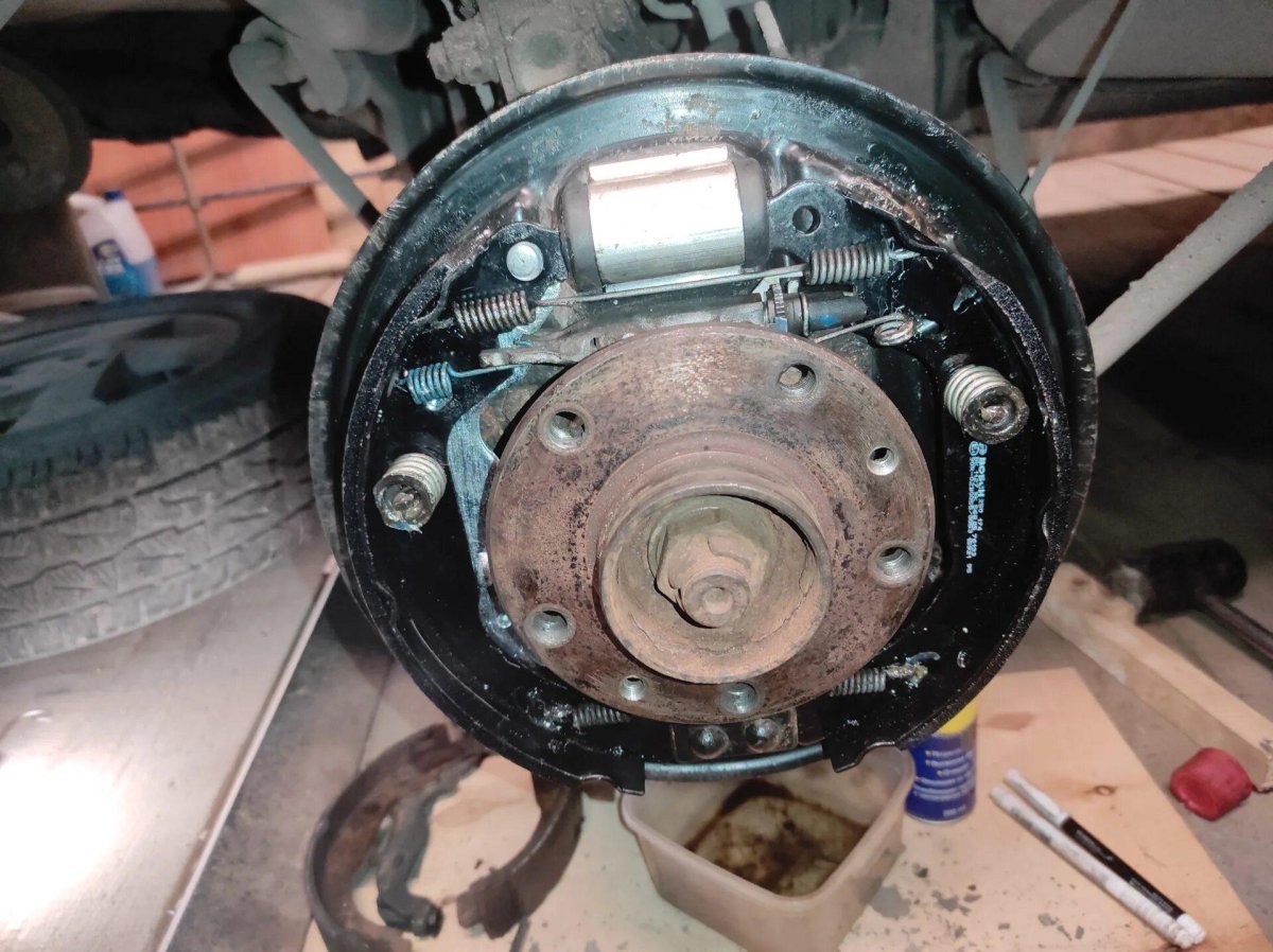 Барабанные тормоза Дастер 4х4