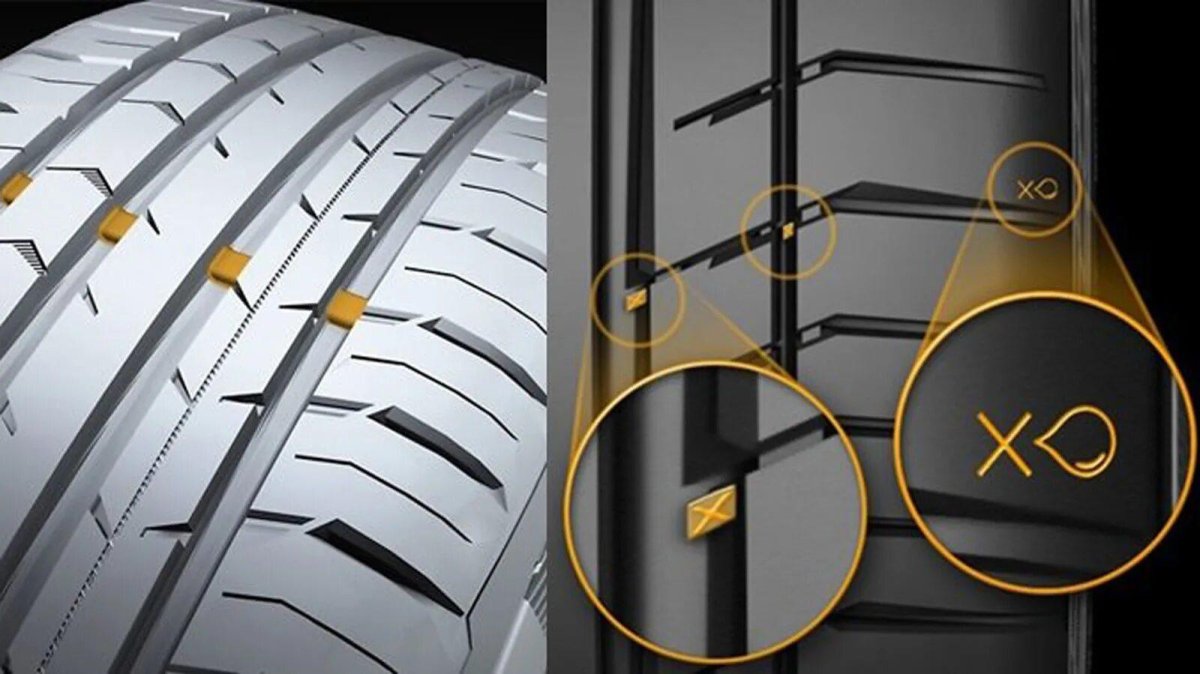 Индикатор износа летних шин Continental 5