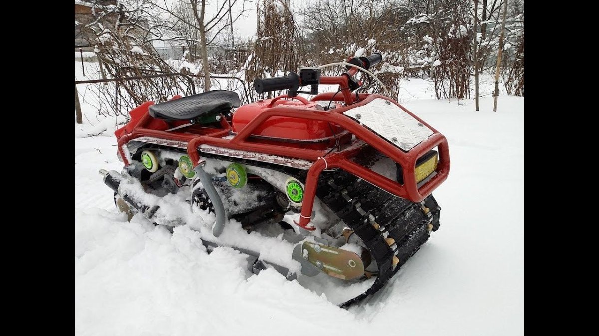 Гусеничный мотовездеход Jet Snow