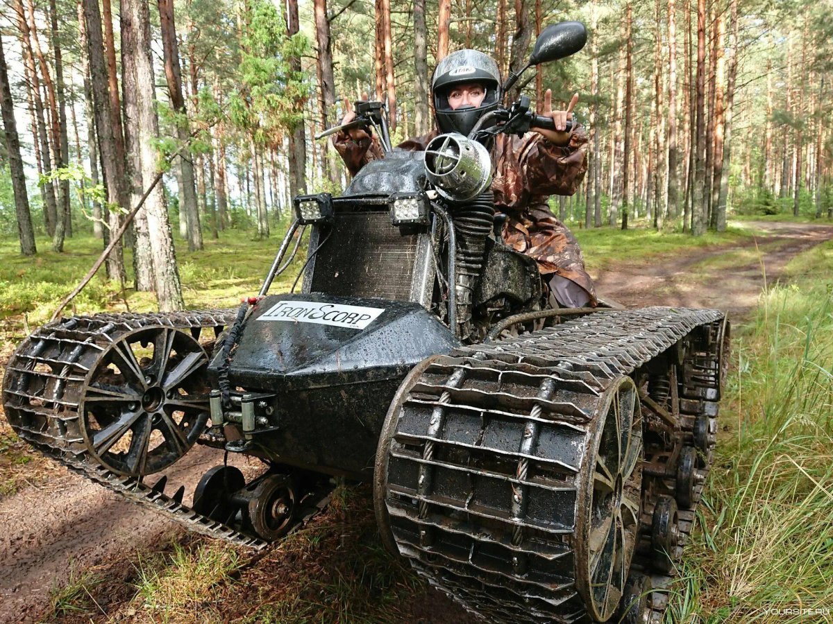 АТВ вездеход гусеничный