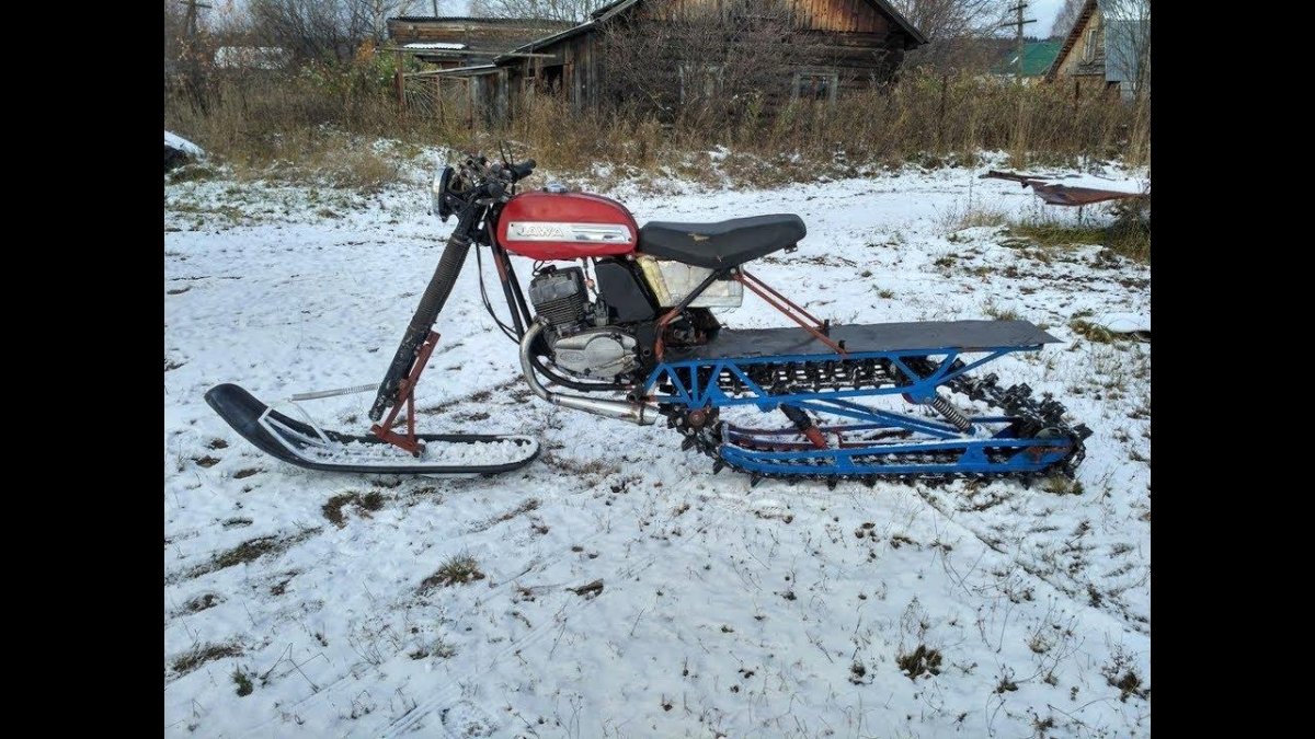 Снегоход из ИЖ Планета 5