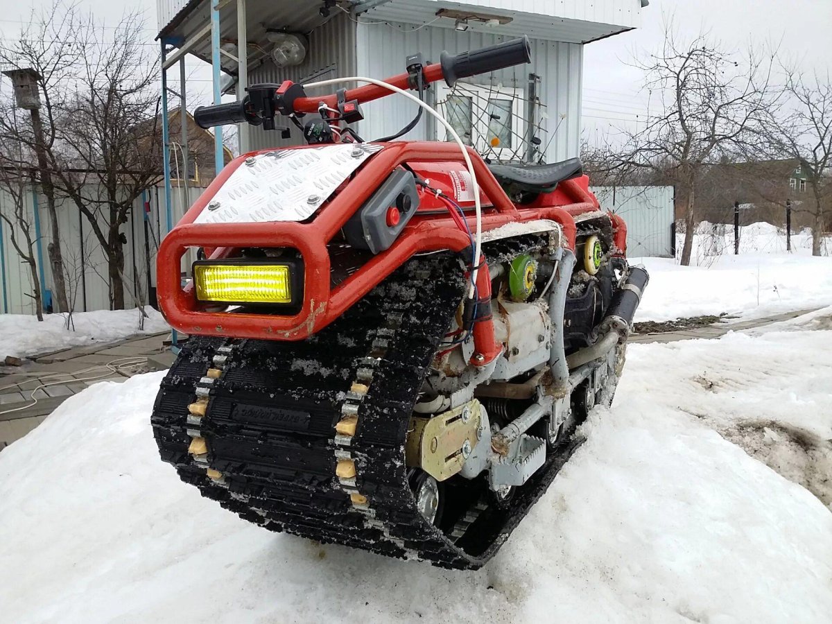 Гусеничный вездеход Быстросъёб