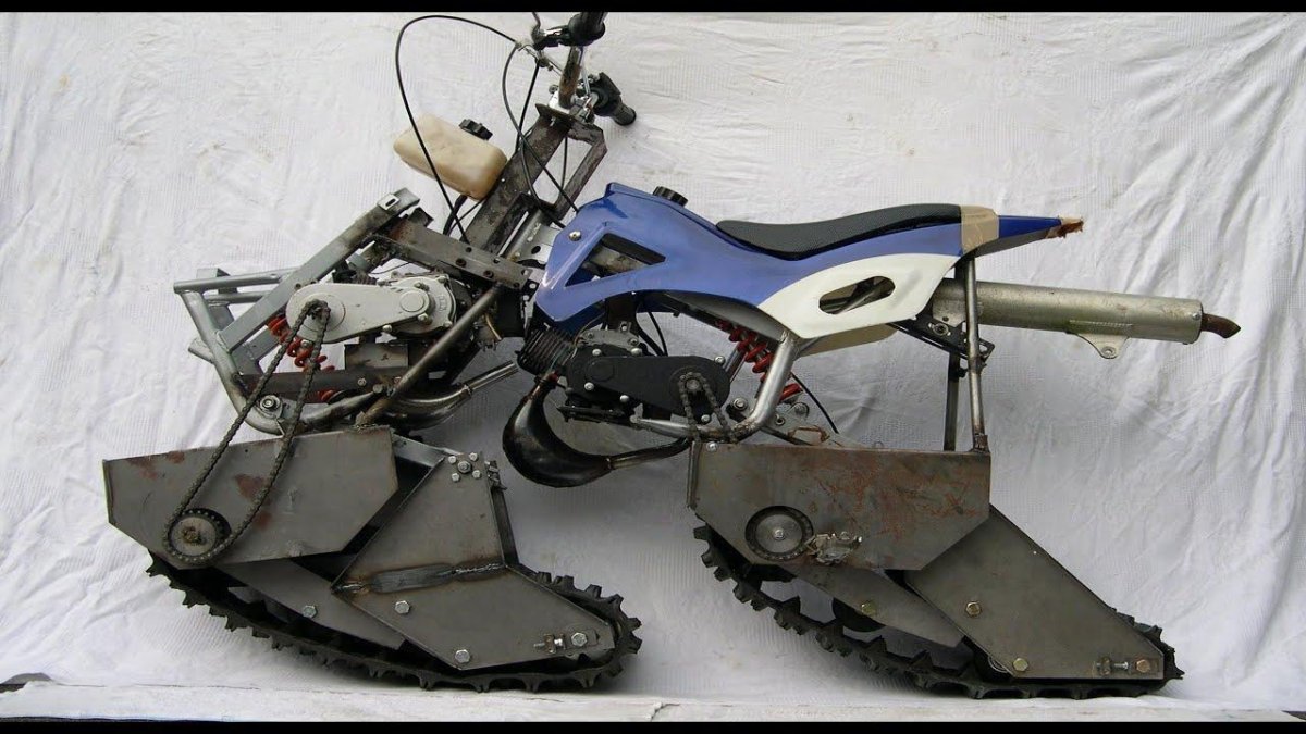 Гусеничный мотоцикл Hyanide