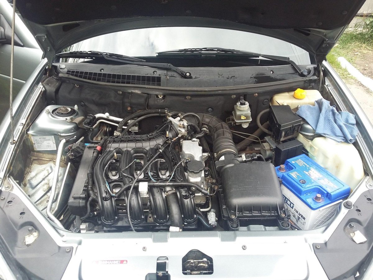 Подкапотка Приора 16 клапанов