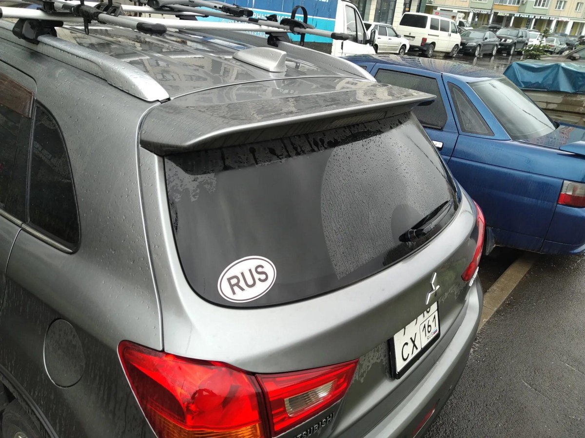 ASX Mitsubishi 2021 спойлер