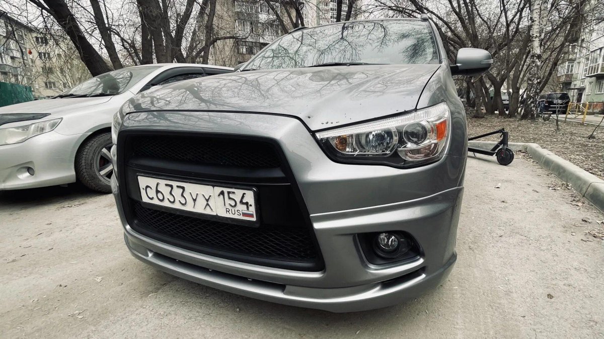 АСХ тюнинг переднего бампера