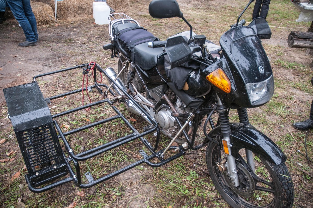 Альфа 110с боковым пртцепом