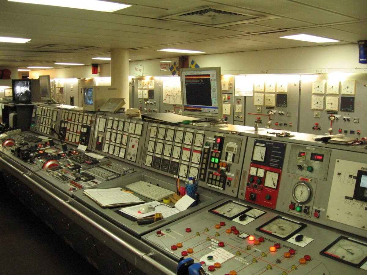 ЦПУ машинного отделения судна