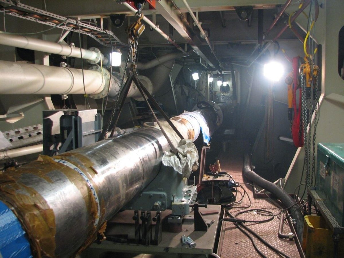 Валопровод судовой