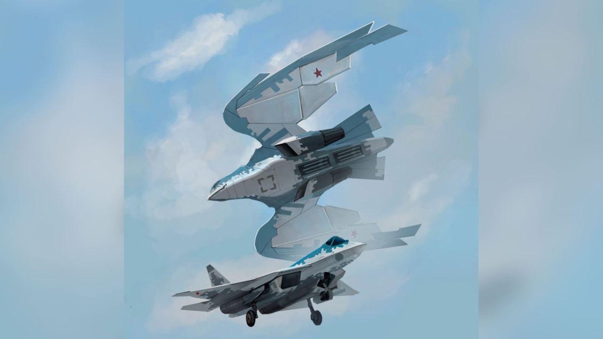 Су-57 пятого поколения