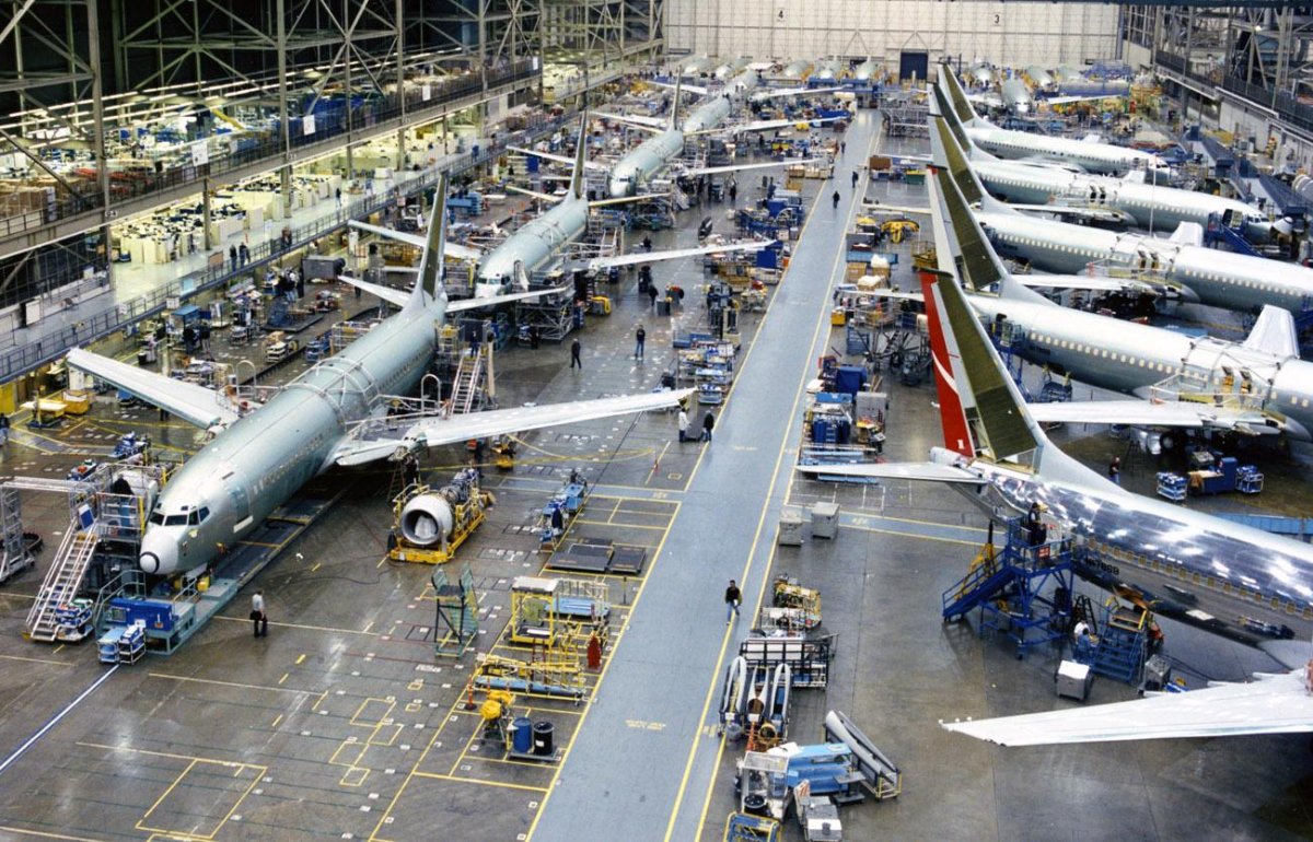 Завод Боинг 747