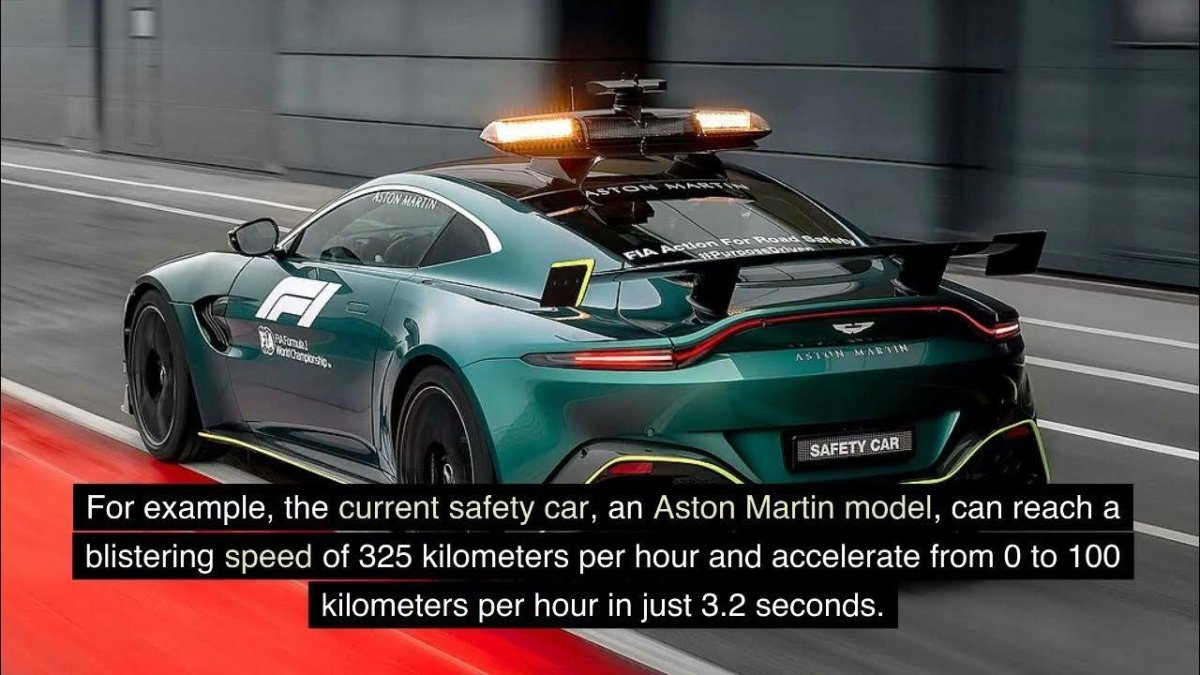 Aston Martin Vantage f1