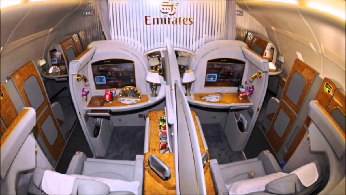 Airbus a380 первый класс