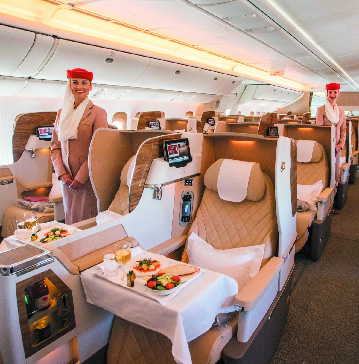 Эйр Эмирейтс бизнес класс