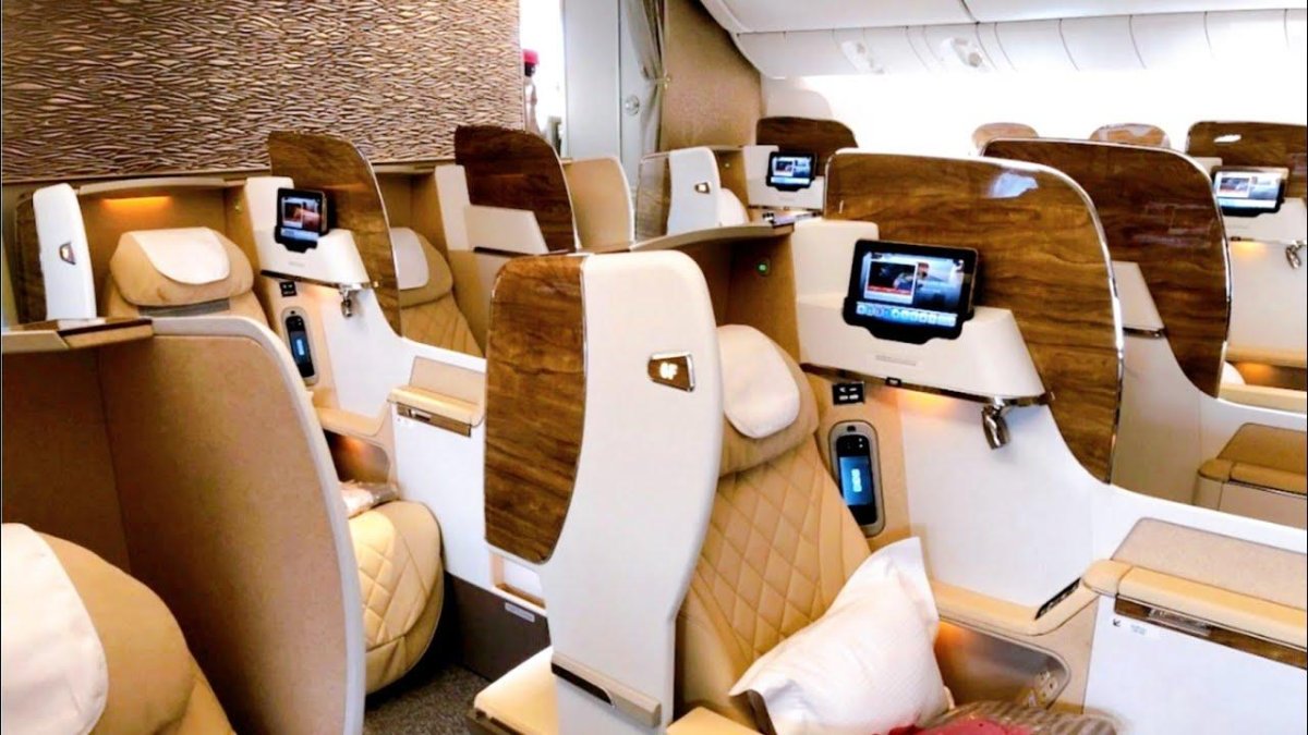 Бизнес класс Emirates a380
