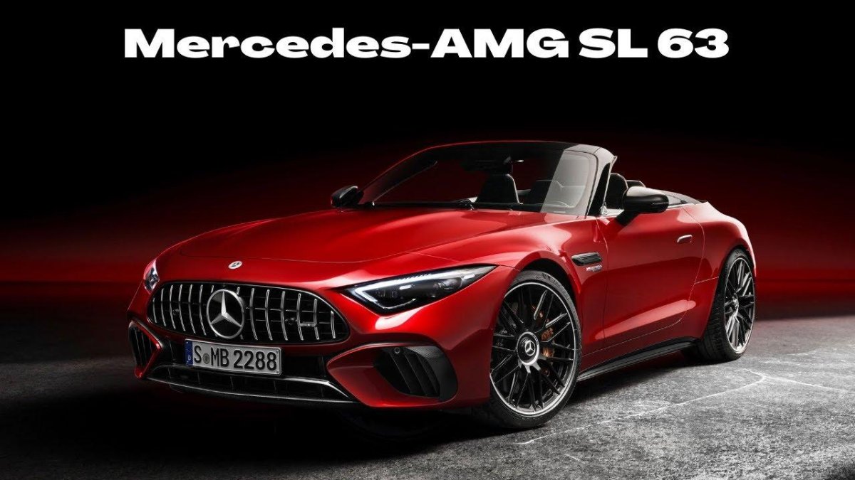 Mercedes Benz SL 63 AMG 2022