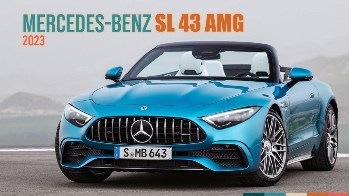 Новый Мерседес SL 2022