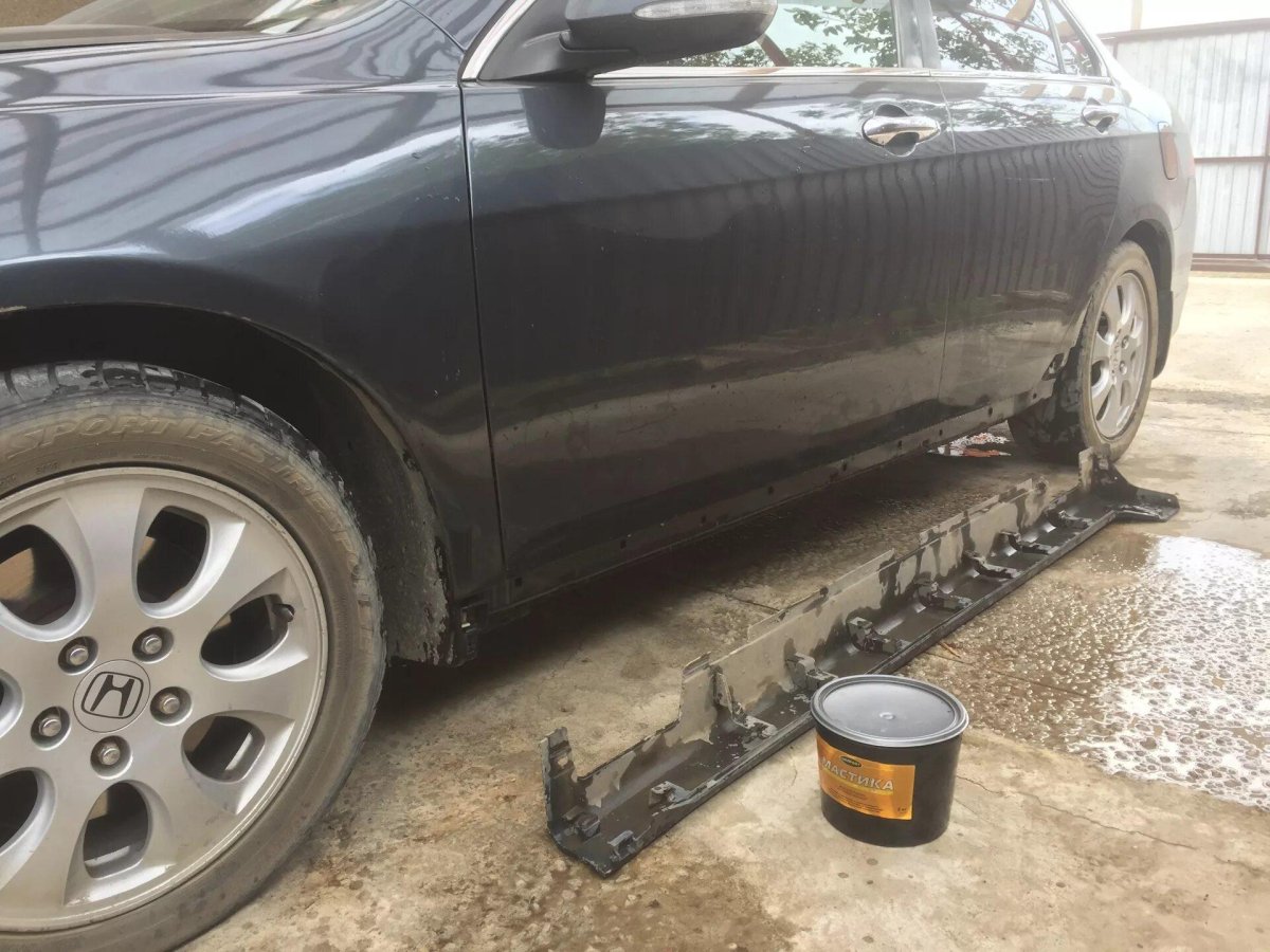 Пороги Хонда Аккорд 7