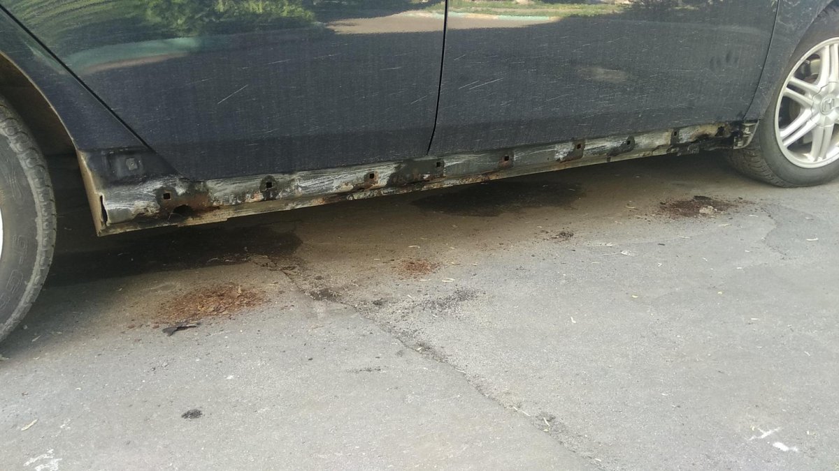 Пороги для Honda Accord 7