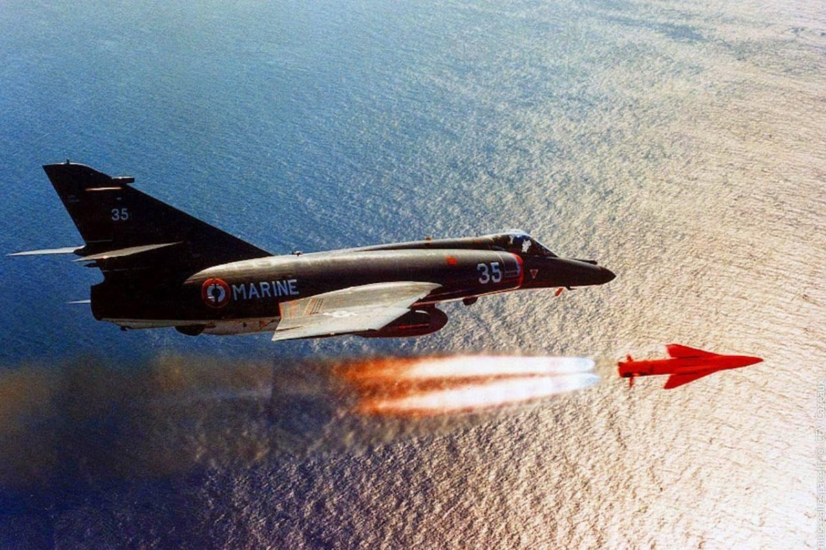 Dassault "super Etendard", истребитель