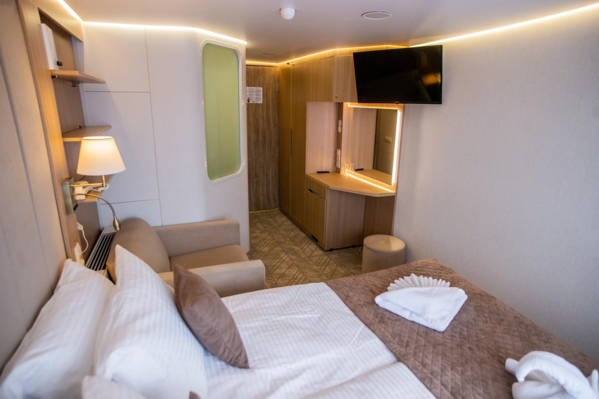 Теплоход золотое кольцо каюты