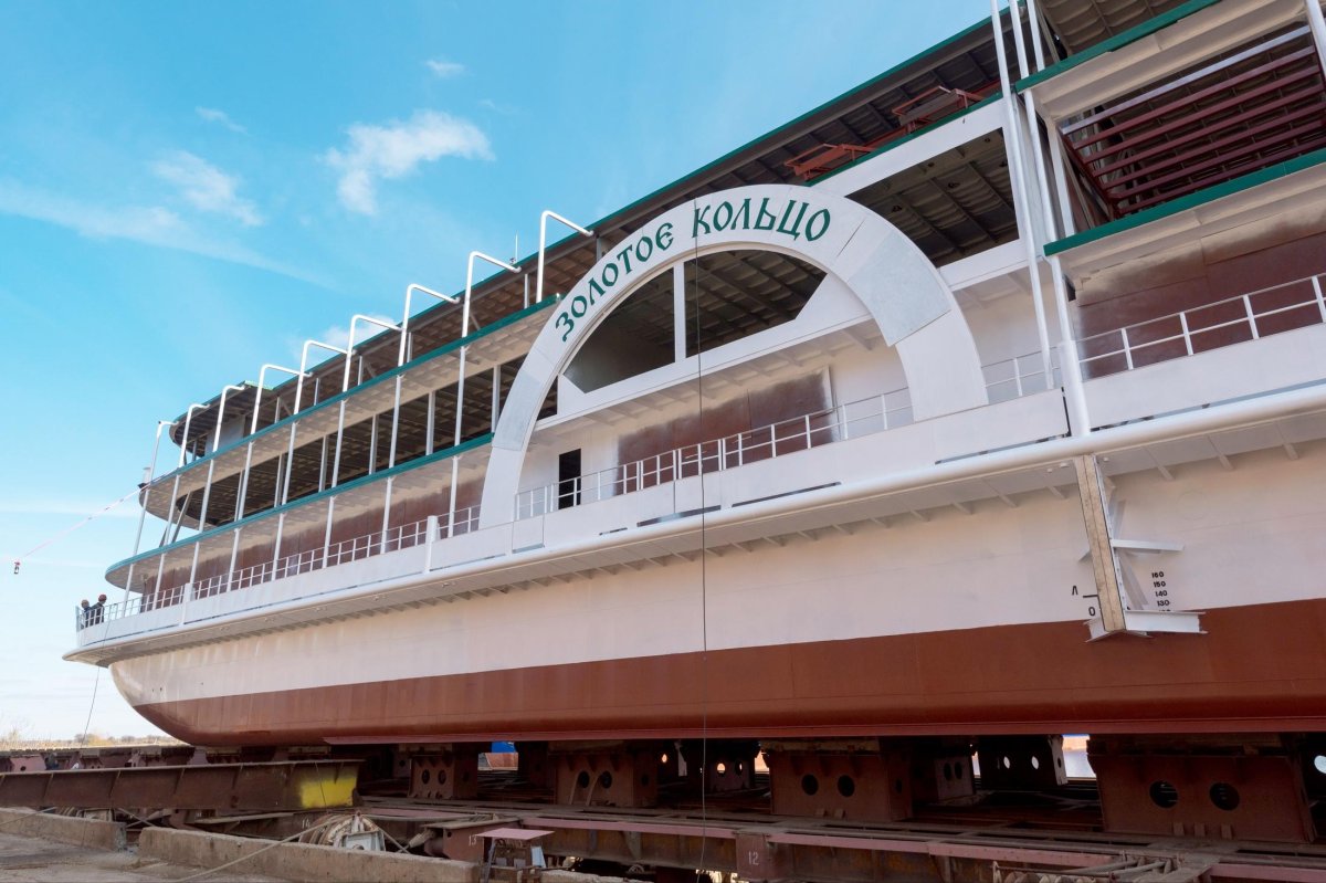 Колесный круизный теплоход проекта ПКС-180 «золотое кольцо»