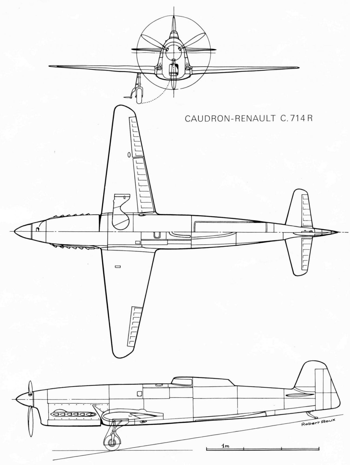 Истребитель Кодрон с 714
