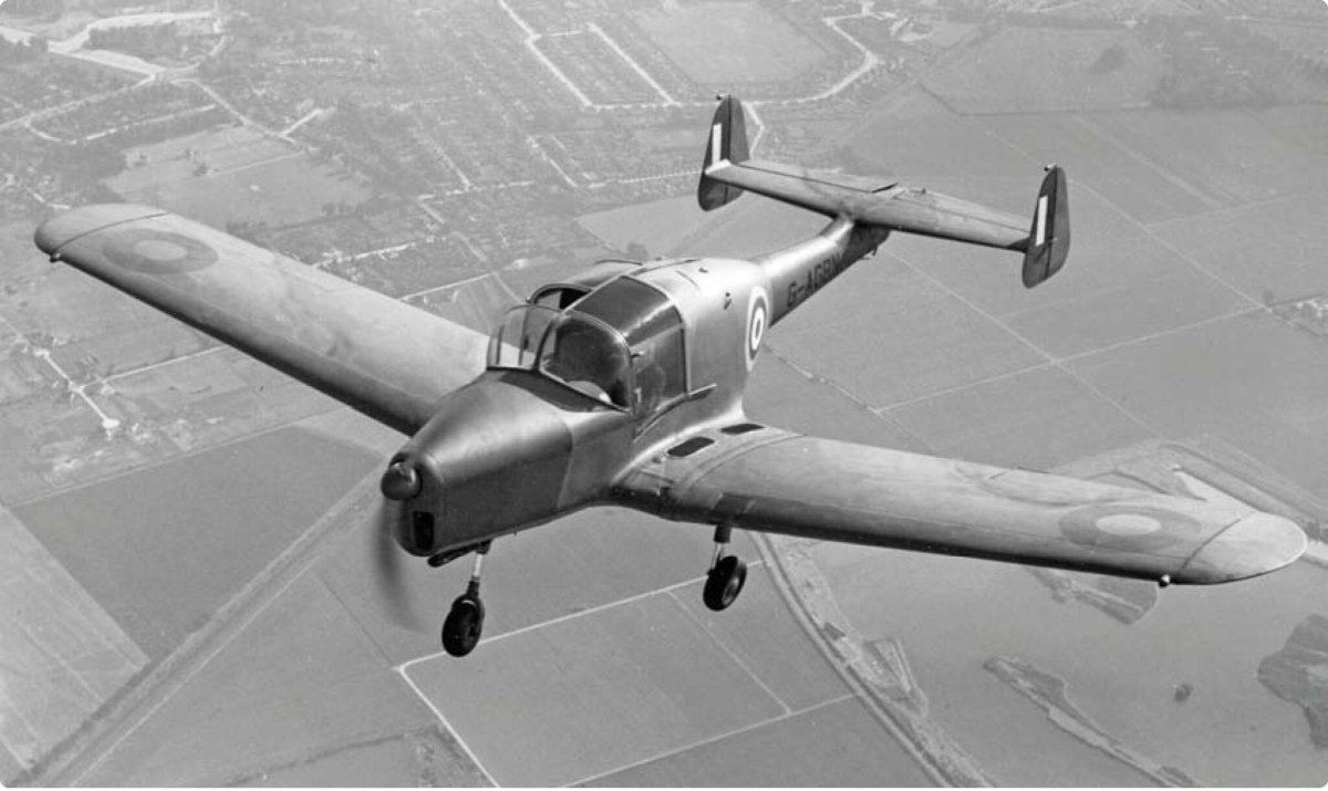 Самолет General aircraft g.a.l.42 Cydner. . Англия. 1940год