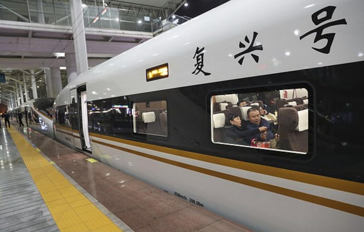 Пекин-Шанхай скоростной поезд