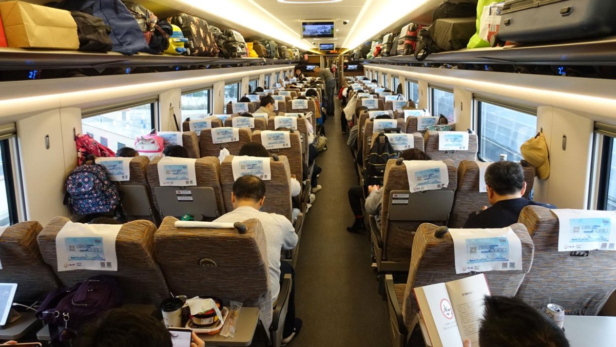 1 Класс поезда Шанхай-Пекин