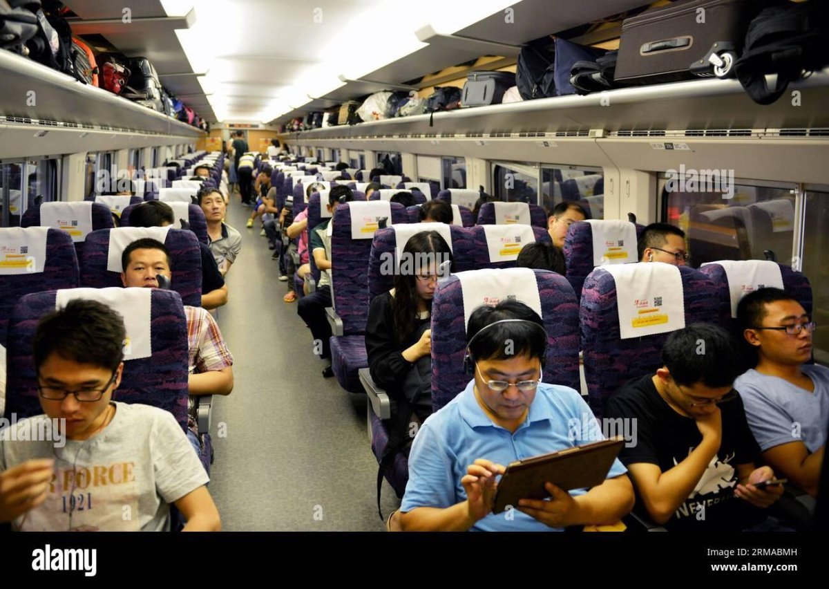 Поезд Шанхай Пекин