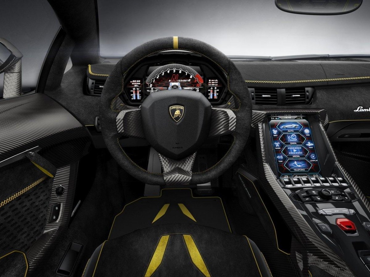 Lamborghini Centenario LP 770-4 салон