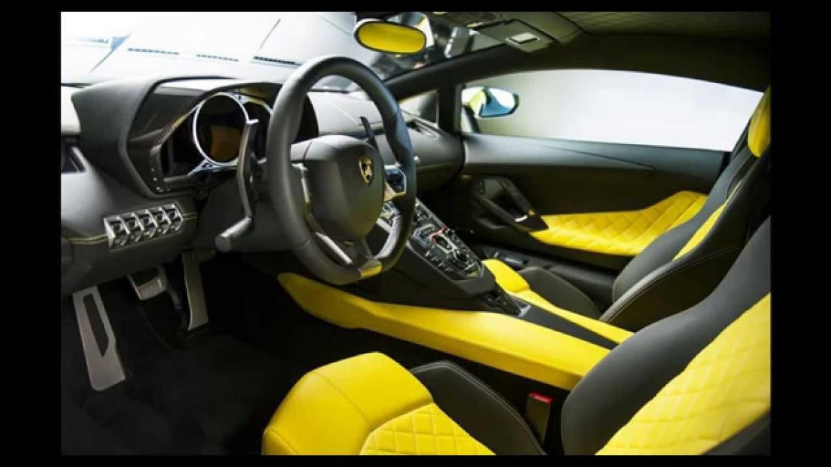 Lamborghini Aventador lp700-4 салон