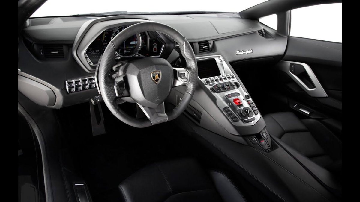 Lamborghini Aventador lp700-4 2012 салон