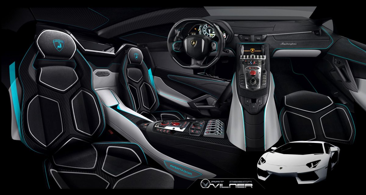 Торпеда Ламборгини авентадор