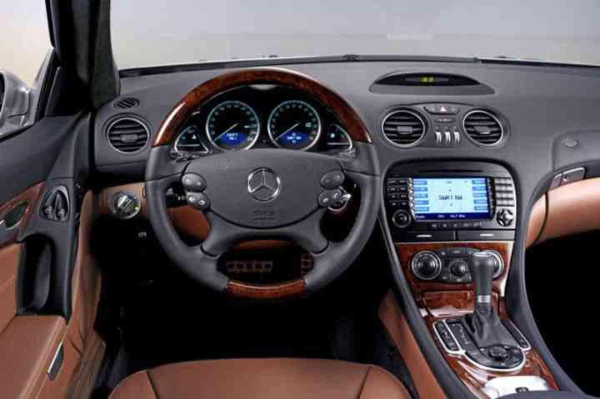 Mercedes r230 салон